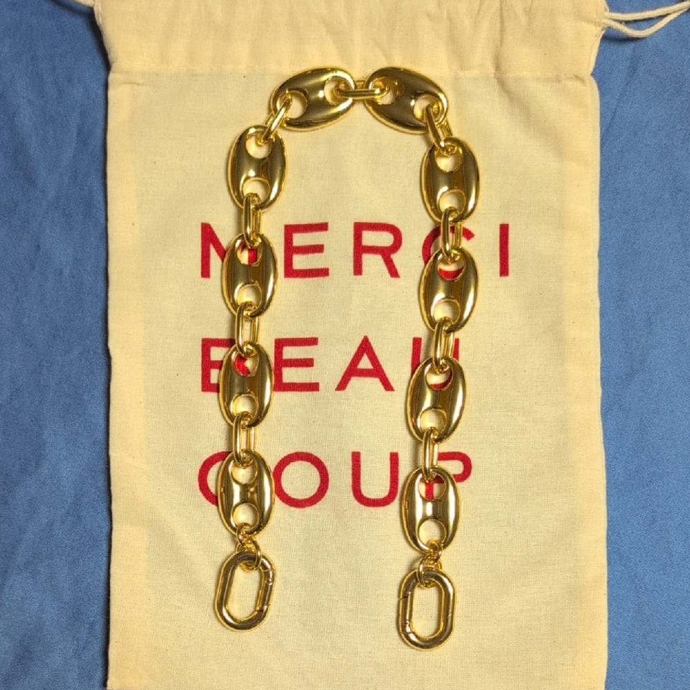 Clare V Mariner Chain Strap